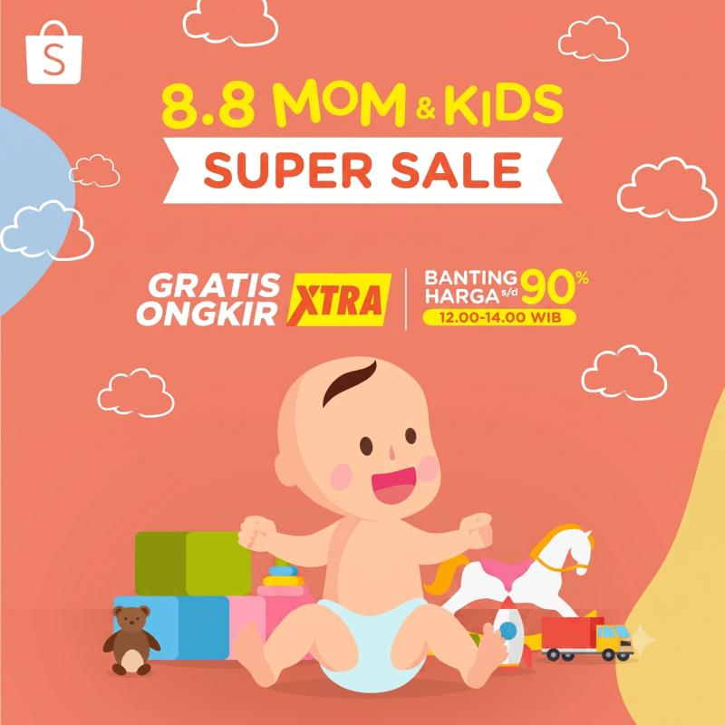 Mom & Kids Super Sale di Shopee